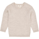 Copenhagen Colors Pale Cream Melange Merino Classic Rib Genser