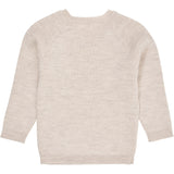 Copenhagen Colors Pale Cream Melange Merino Classic Rib Genser