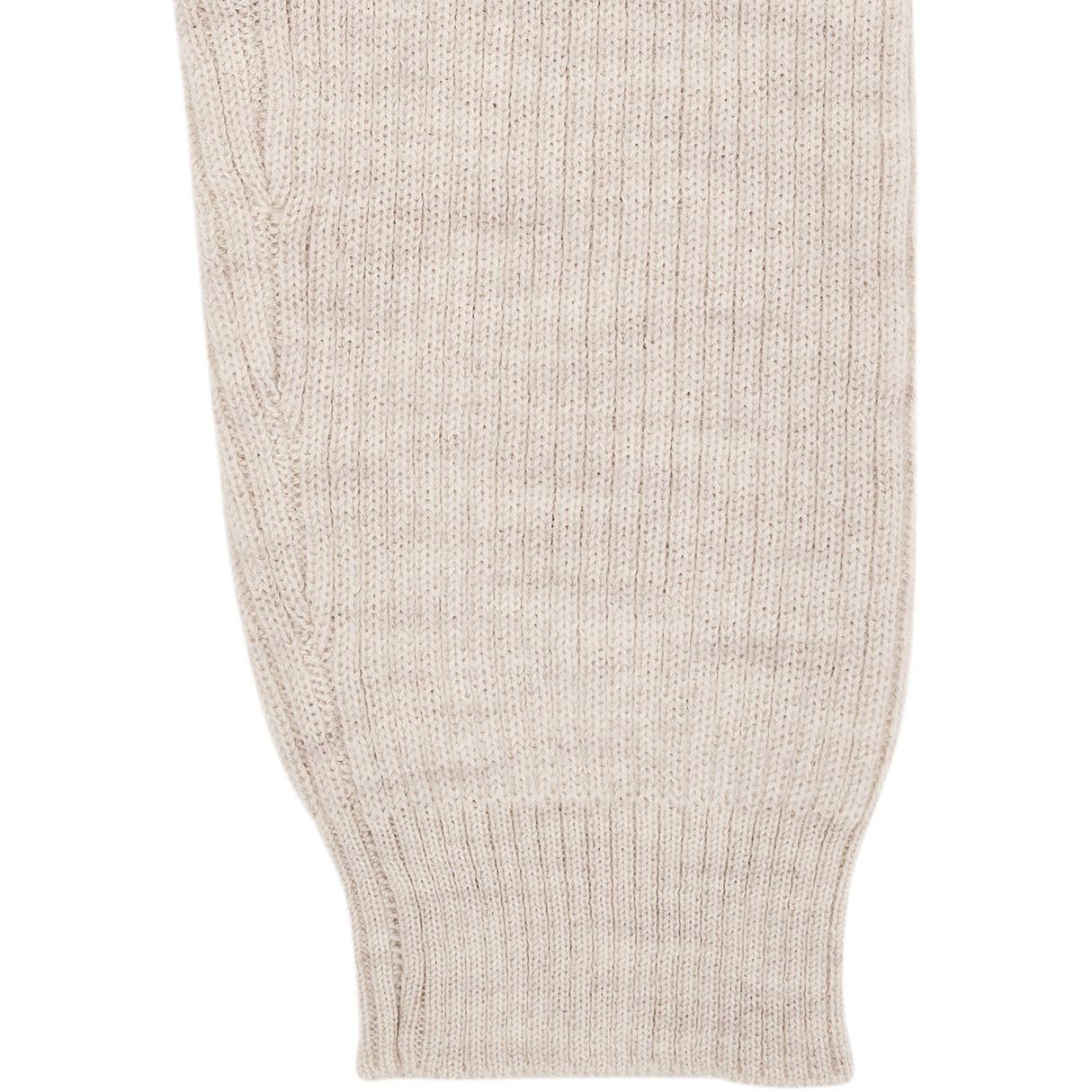 Copenhagen Colors Pale Cream Melange Merino Classic Rib Leggings