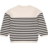 Copenhagen Colors Cream Navy Combi Strikket Striped Sailor Sweater