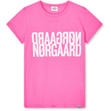 Mads Nørgaard Knockout Pink Single Organic Tuvina Tee