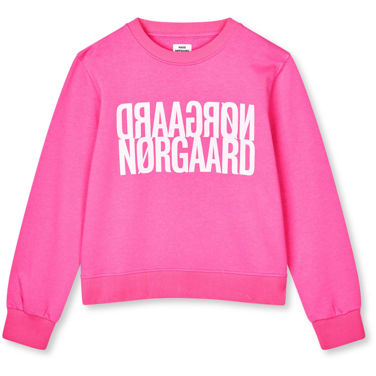 Mads Nørgaard Knockout Pink Light Organic Talinka Collegegenser