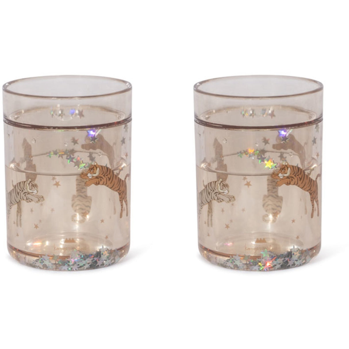 Konges Sløjd Roar 2 Pack Glitter Cups