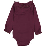 MarMar Modal Fine Rib Deep Mulberry Brandine Body