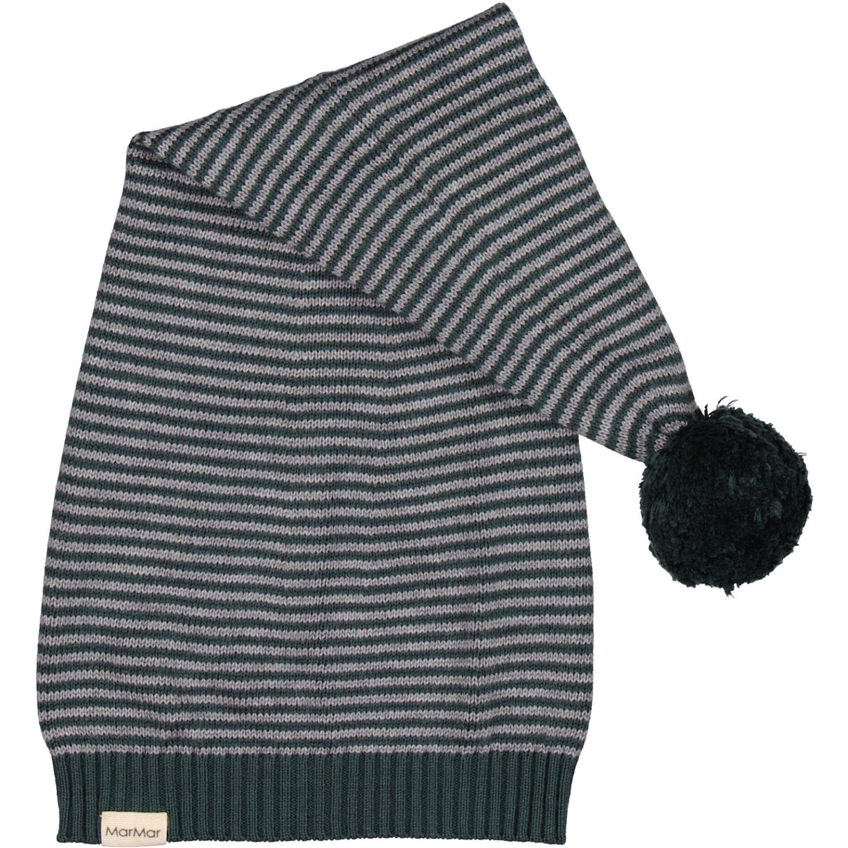 MarMar Cotton Rayon Knit Stripe Pine Stripes Alfen Nisselue