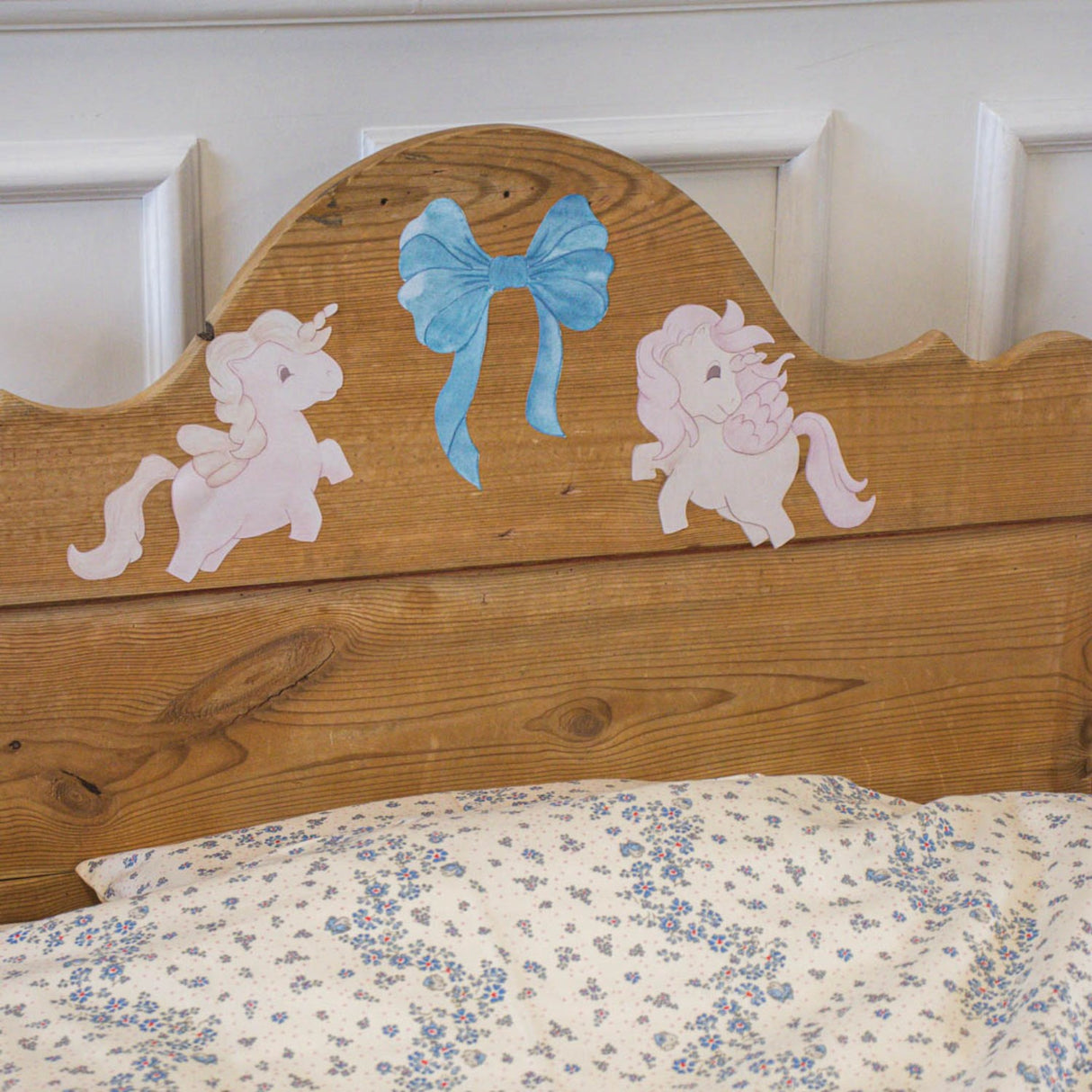 That's Mine Rose Wallsticker Unicorn twins