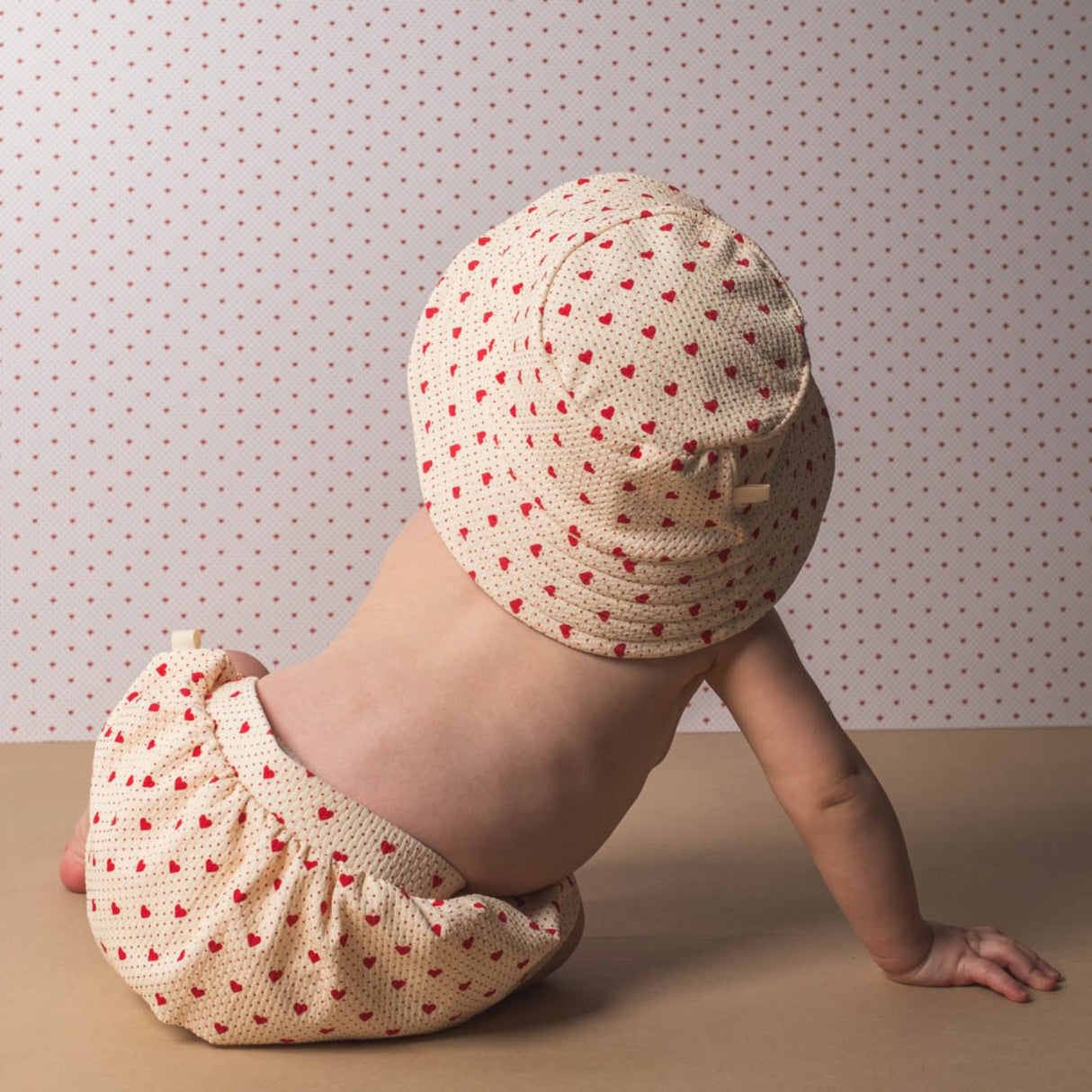 That's Mine Lots Of Love Red Sol Badehatt