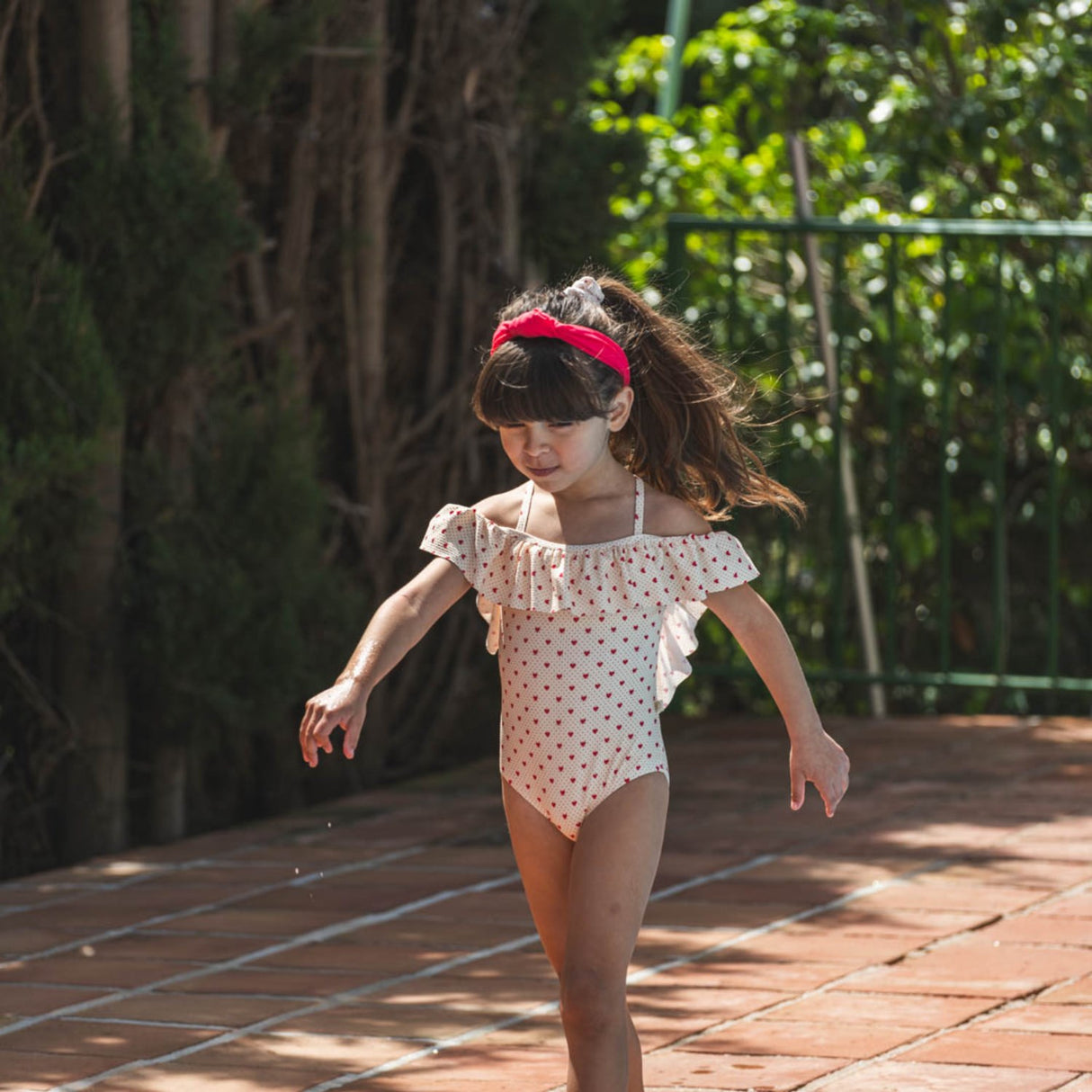 That's Mine Lots Of Love Red Savannah Badedrakt