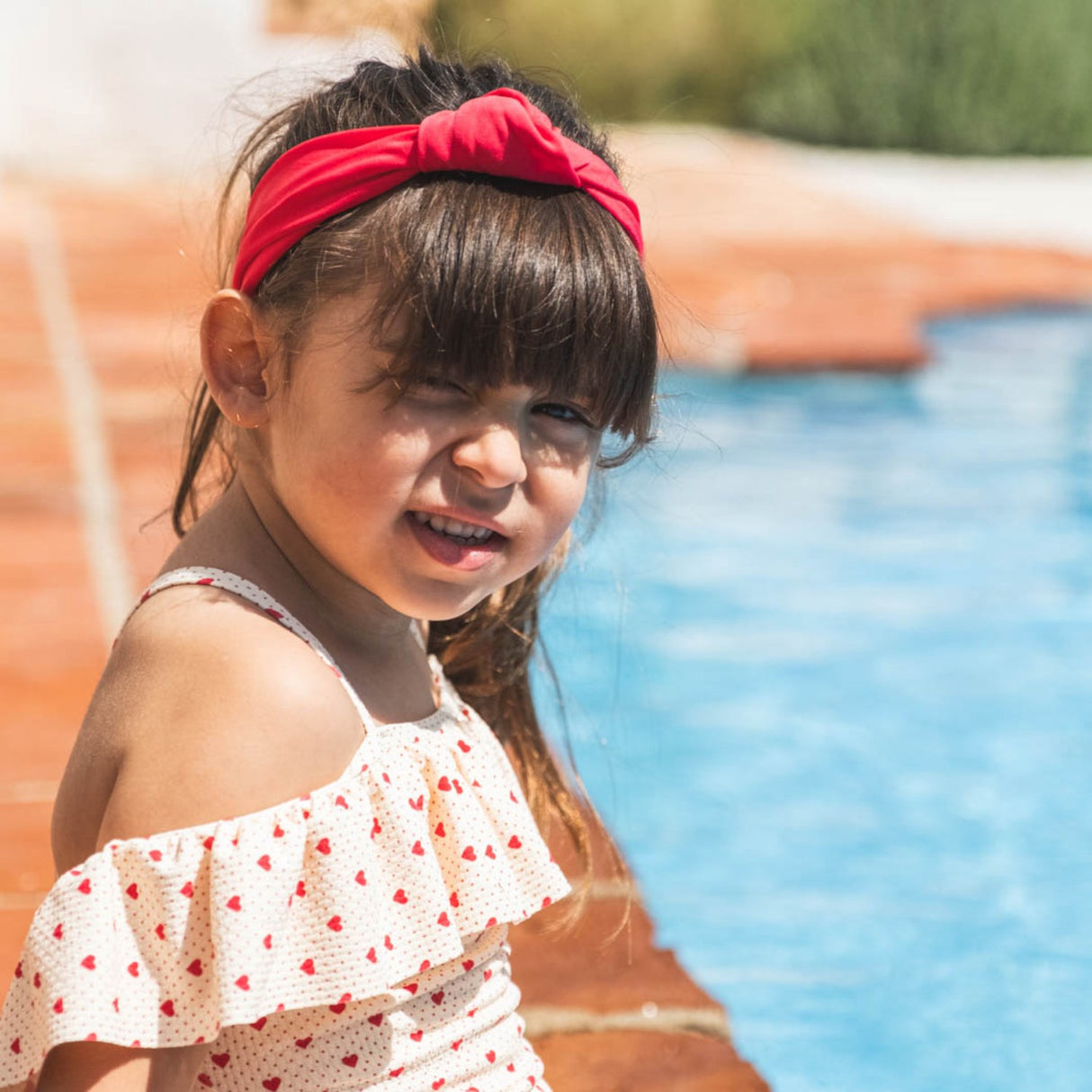 That's Mine Lots Of Love Red Savannah Badedrakt