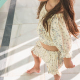 That's Mine Sprinkles Hearts Yellow Hailey Shorts