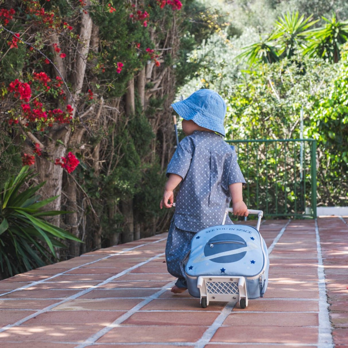 That's Mine Brilliant Blue Runeskjorte