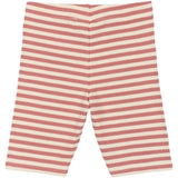 The New Old Rose Striped Moore Tight Rib Shorts