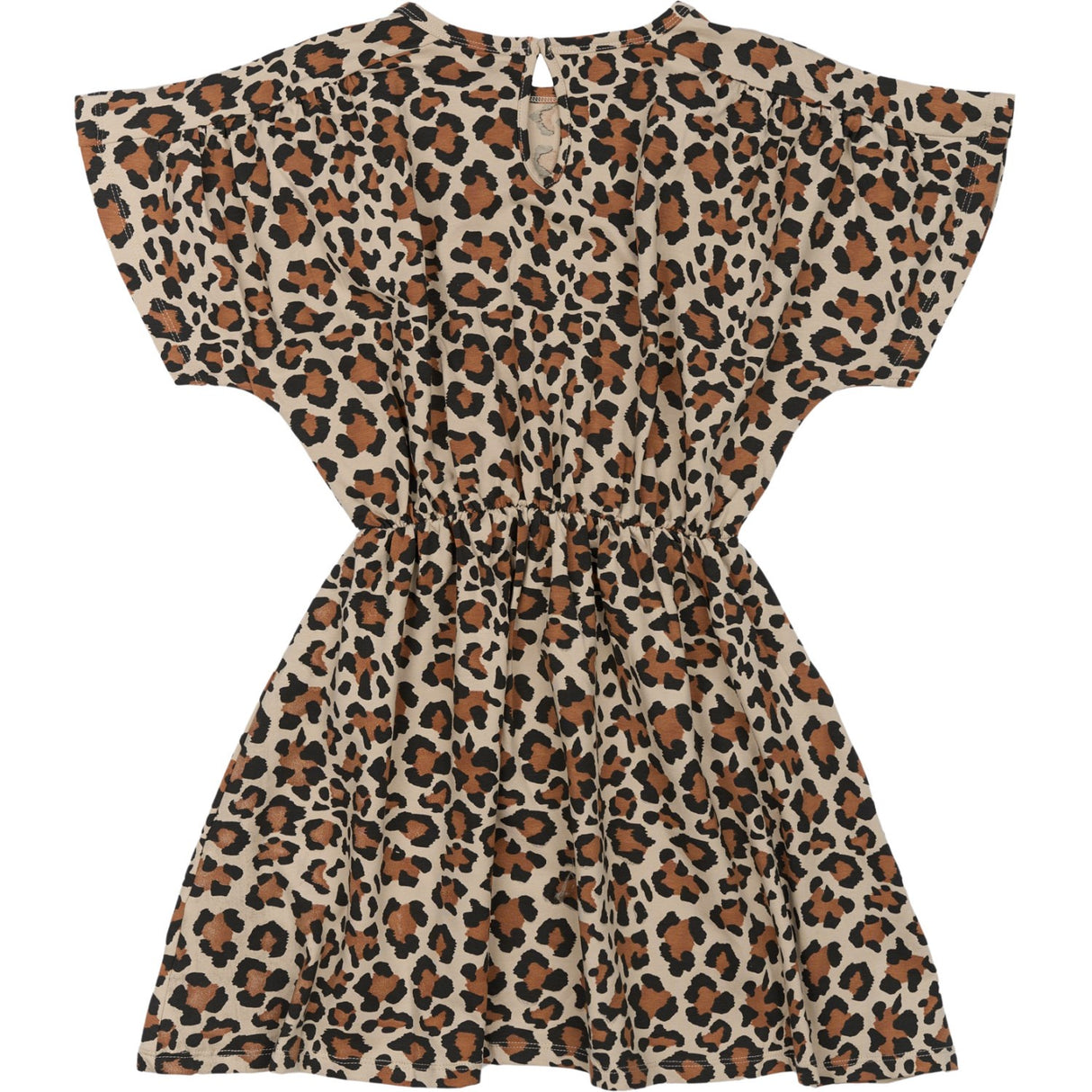 The New Feather Gray AOP Orella Kjole