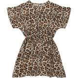 The New Feather Gray AOP Orella Kjole