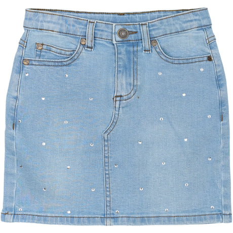 The New Light Blue Denim Oda denimskjørtet