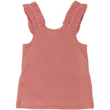 The New Old Rose Lotus Rib Flæse topp