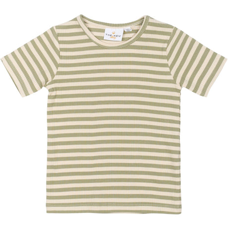 THE NEW Siblings Tea Striped Fro Uni T-Shirt