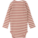 THE NEW Siblings Old Rose Striped Fro Uni Rib Body