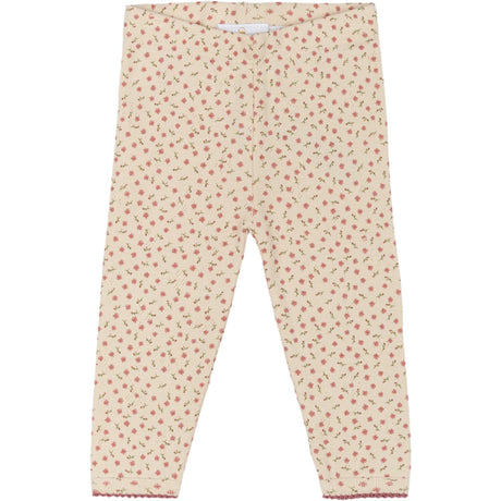 THE NEW Siblings White Swan AOP Odette Pointelle Leggings