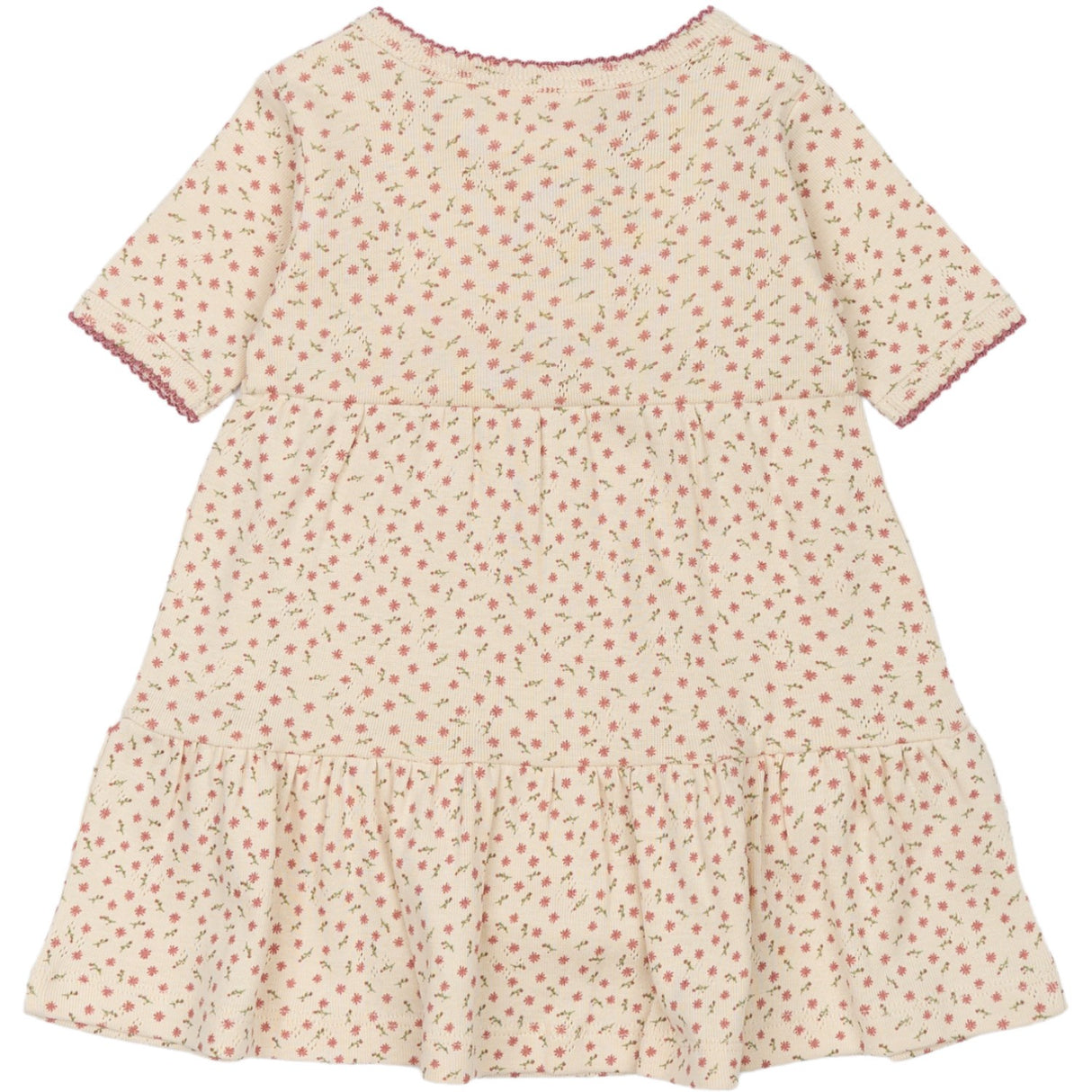 THE NEW Siblings White Swan AOP Odette Pointelle Body Kjole