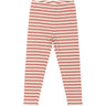 THE NEW Siblings Old Rose Striped Fro Uni Rib Leggings
