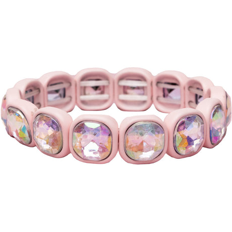 Great Pretenders Boutique Chic Swiftie Pink Gem Armbånd