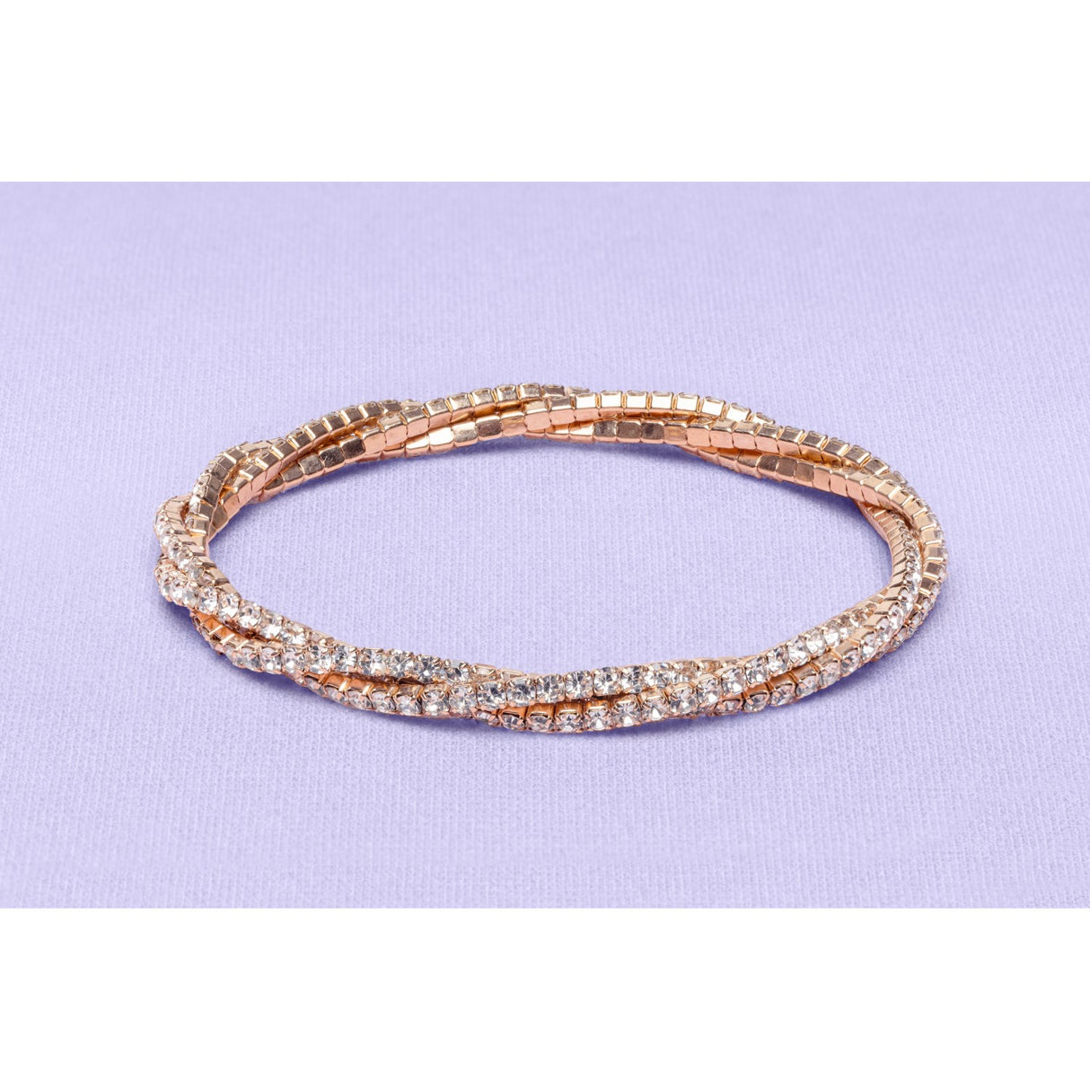 Great Pretenders   Boutique Diamante Twist Bracelet