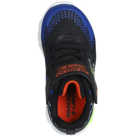 Skechers Flex Glow Bolt Sneakers Black Blue