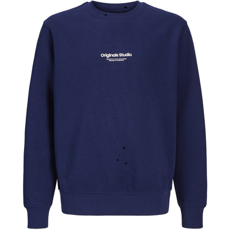 Jack & Jones Junior Ocean Cavern Vesterbro Collegegenser Crew Neck Noos