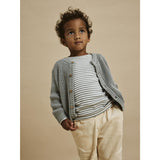 Lil'Atelier Limestone Emlen Lin Strikk Cardigan Noos