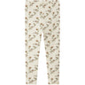 Lil'Atelier Turtledove Flower Gavo Slim Leggings