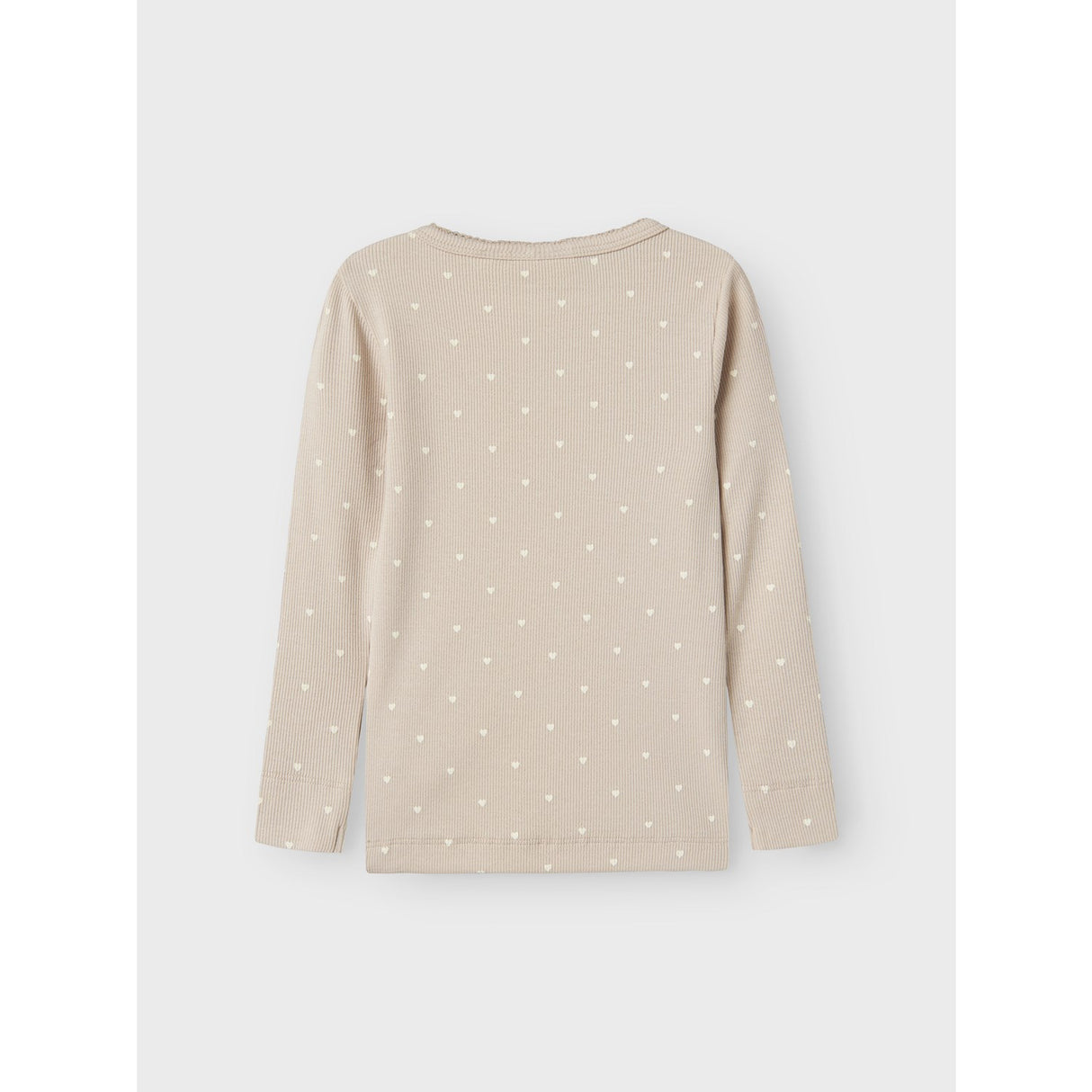 Lil'Atelier Gray Morn Heart Gago Slim Bluse Noos