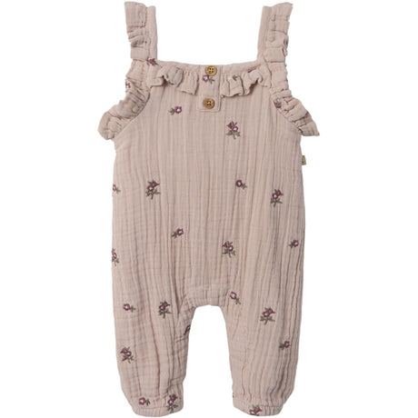 Lil'Atelier Shadow Gray Tamina Loose Overalls