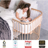 babybay® Natural Untreated Boxspring Xxl Co-Sleeper
