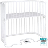 babybay® White Varnished Boxspring Xxl Co-Sleeper