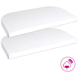 babybay® White Jersey Cover Deluxe Ark 2-Pakning Maxi, Midi, Boxspring, Comfort Og Comfort Plus