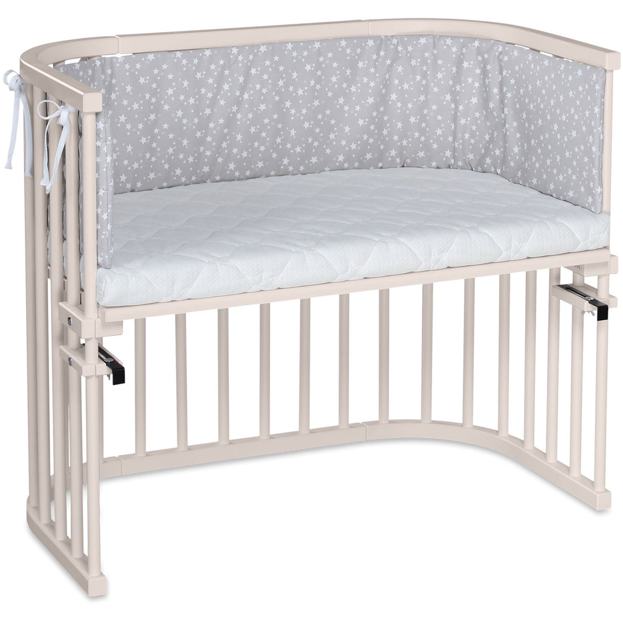 babybay® Beige Varnished Maxi Co-Sleeper