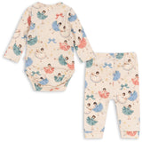 Konges Sløjd Bow Ballerinasko Basic Newborn Set Gots