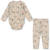 Konges Sløjd Let It Snow Basic Body/Pants Set Gots