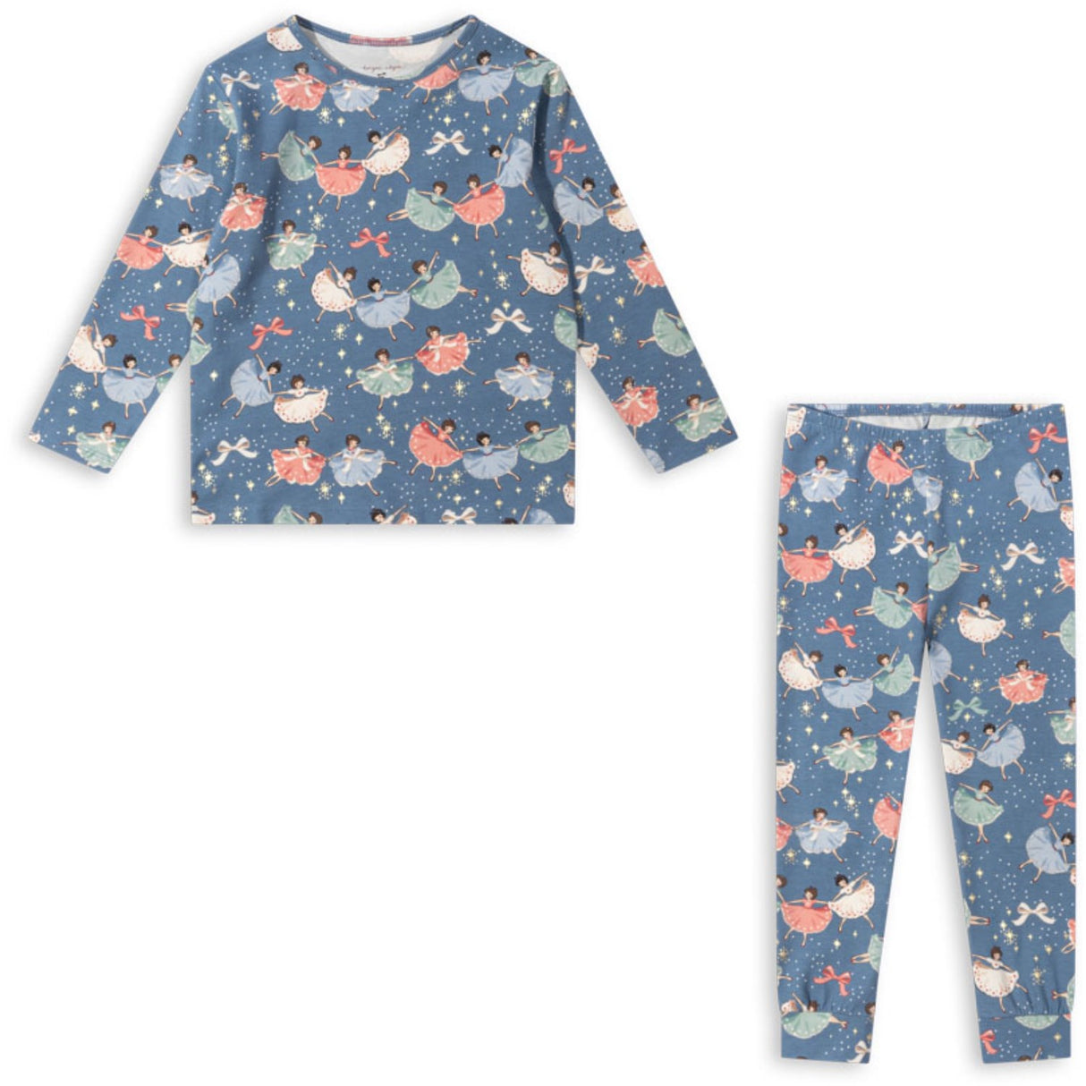 Konges Sløjd Snow Bow Ballerinasko Basic Blouse/Pants Set Gots