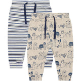 Hust & Claire Cement Gore Joggingsbukser 2-pakning