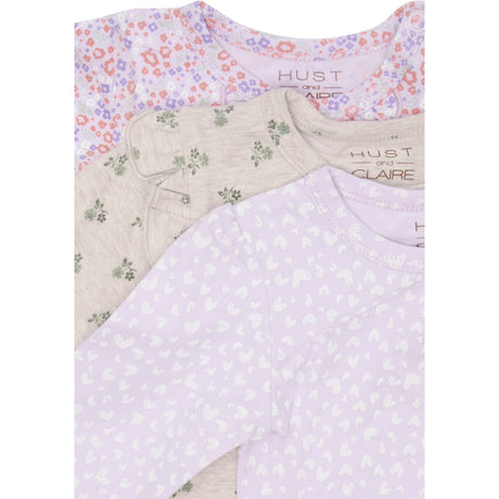 Hust & Claire Wheat Melange Bella Body 3-pakning