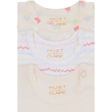 Hust & Claire White Bella Body 3-pakning