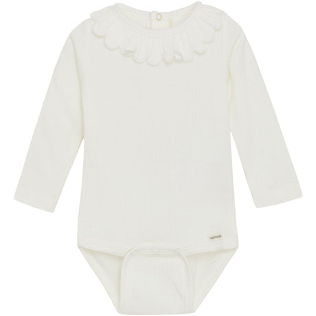 Minymo Marshmallow White Body Rib