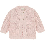 Minymo Pink Dogwood Cardigan Strikk