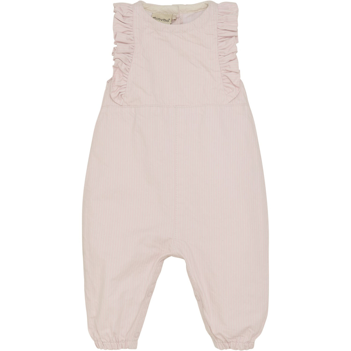 Minymo Pink Dogwood Overall Twill
