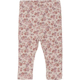 Minymo Peach Whip Leggings AOP Rib