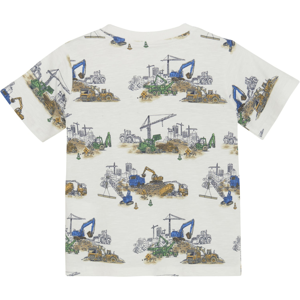 Minymo Marshmallow White T-Shirt AOP