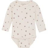 Minymo White Swan Body AOP Rib