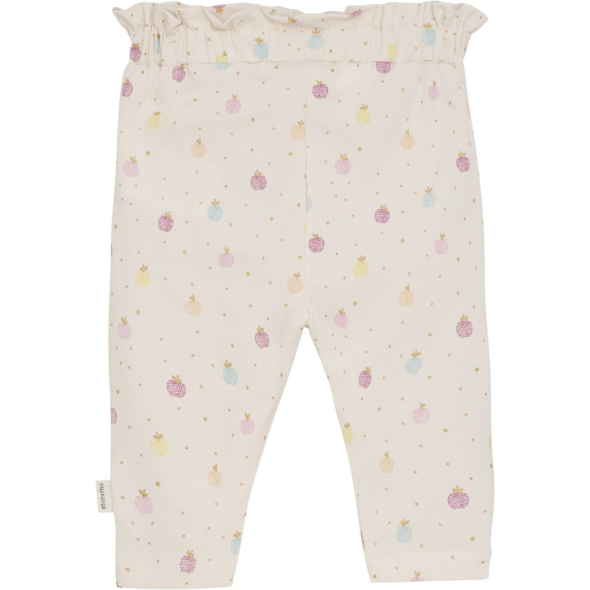 Minymo White Swan Bukser AOP